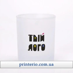 Стакан для сублімації Sublime Whiskey з лого матове скло 300 мл